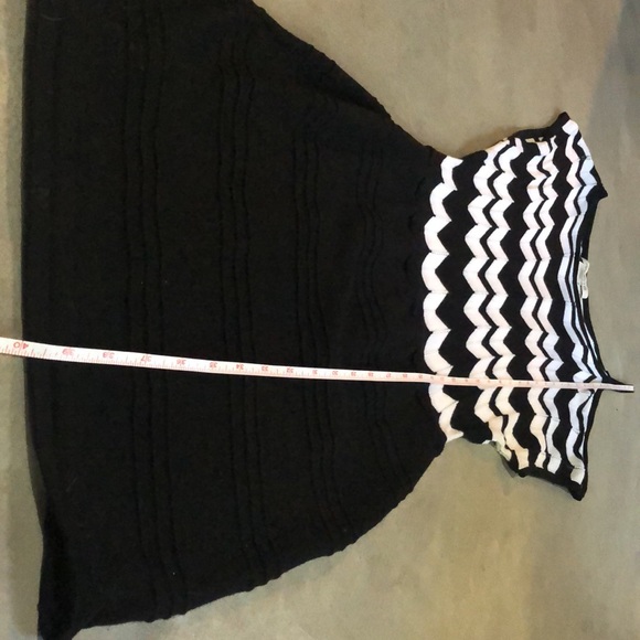 Black and White Cocktail Dress - Picture 5 of 13